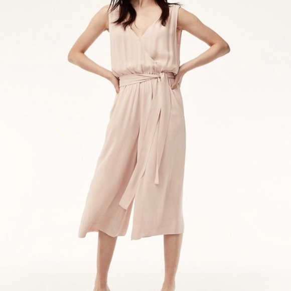 Blush Aritzia Maximillian Jumpsuit - Picture 3 of 6